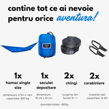 Hamac hikerjoy PRO, albastru
