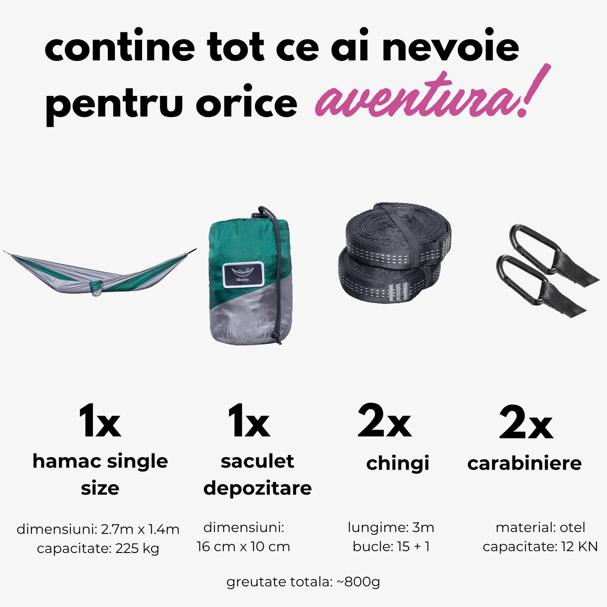 Hamac hikerjoy,dark green