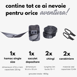 Hamac hikerjoy, black&grey