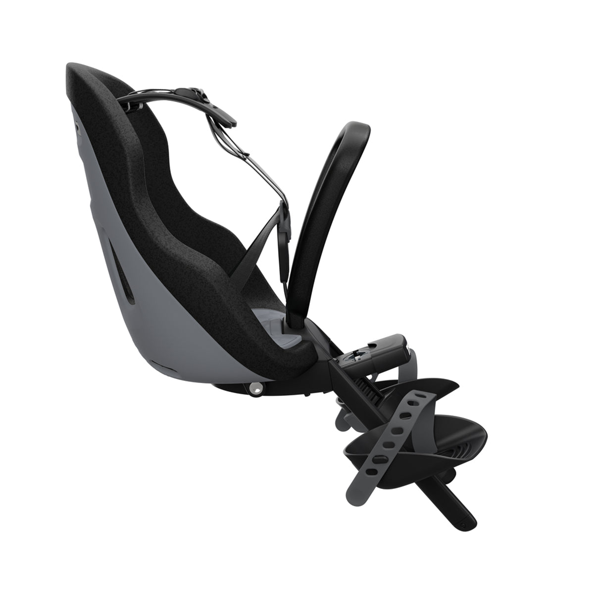 Scaun pentru copii, cu montare pe bicicleta in fata - Thule Yepp Nexxt 2 Mini Monument Gray