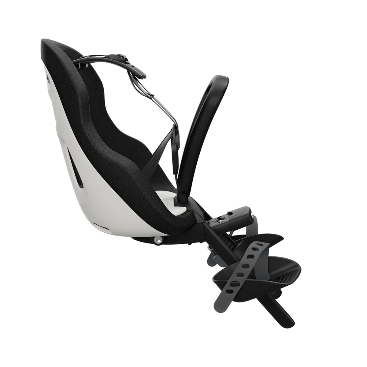 Scaun pentru copii, cu montare pe bicicleta in fata - Thule Yepp Nexxt 2 Mini Snow White