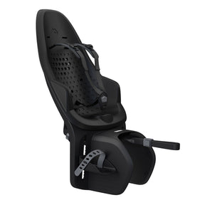 Scaun pentru copii Thule Yepp 2 Maxi Midnight Black Rack mounted cu montare pe bicicleta in spate