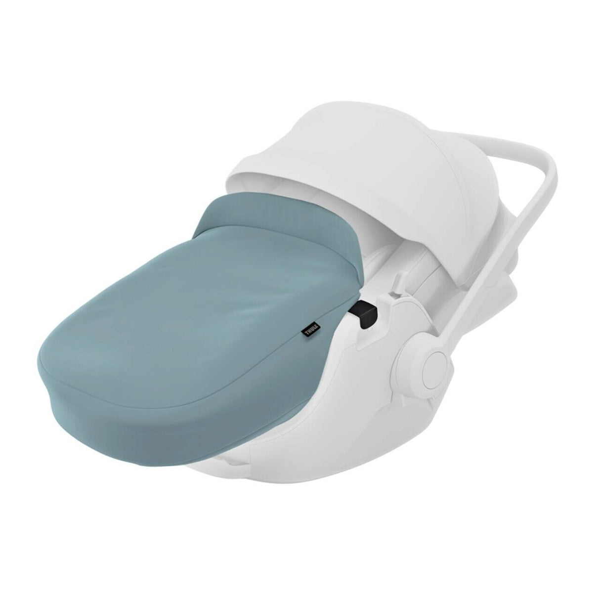 Thule Car Seat Boot Cover - Husa protectie picioruse pentru scaun auto Thule Maple, Mid Blue