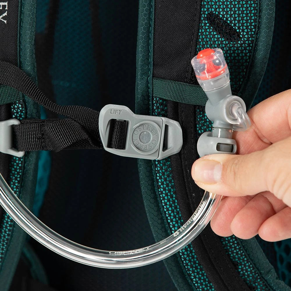 Rucsac Ciclism Damă Osprey Sylva 12 Verde – MTB, Ventilație AirSpeed & Husă Ploaie