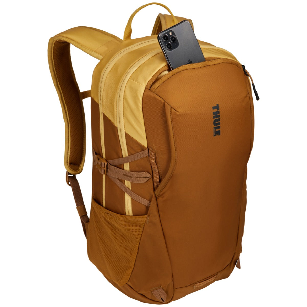 Rucsac urban cu compartiment laptop, Thule, EnRoute, 23L, Ochre/Golden