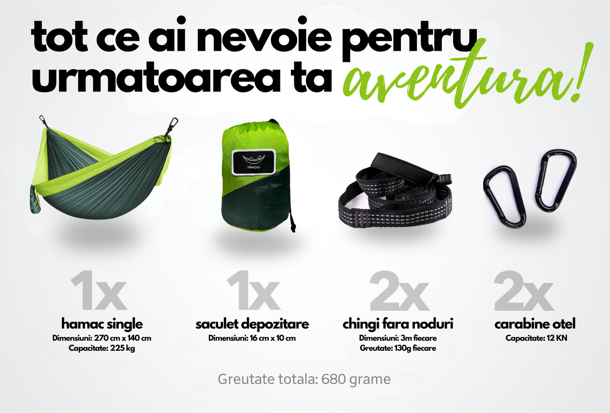 Hamac hikerjoy, forest green