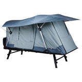 Cort auto cu prindere pe carligul de remorcare, Thule, Outset, pentru 3 persoane, Dark slate