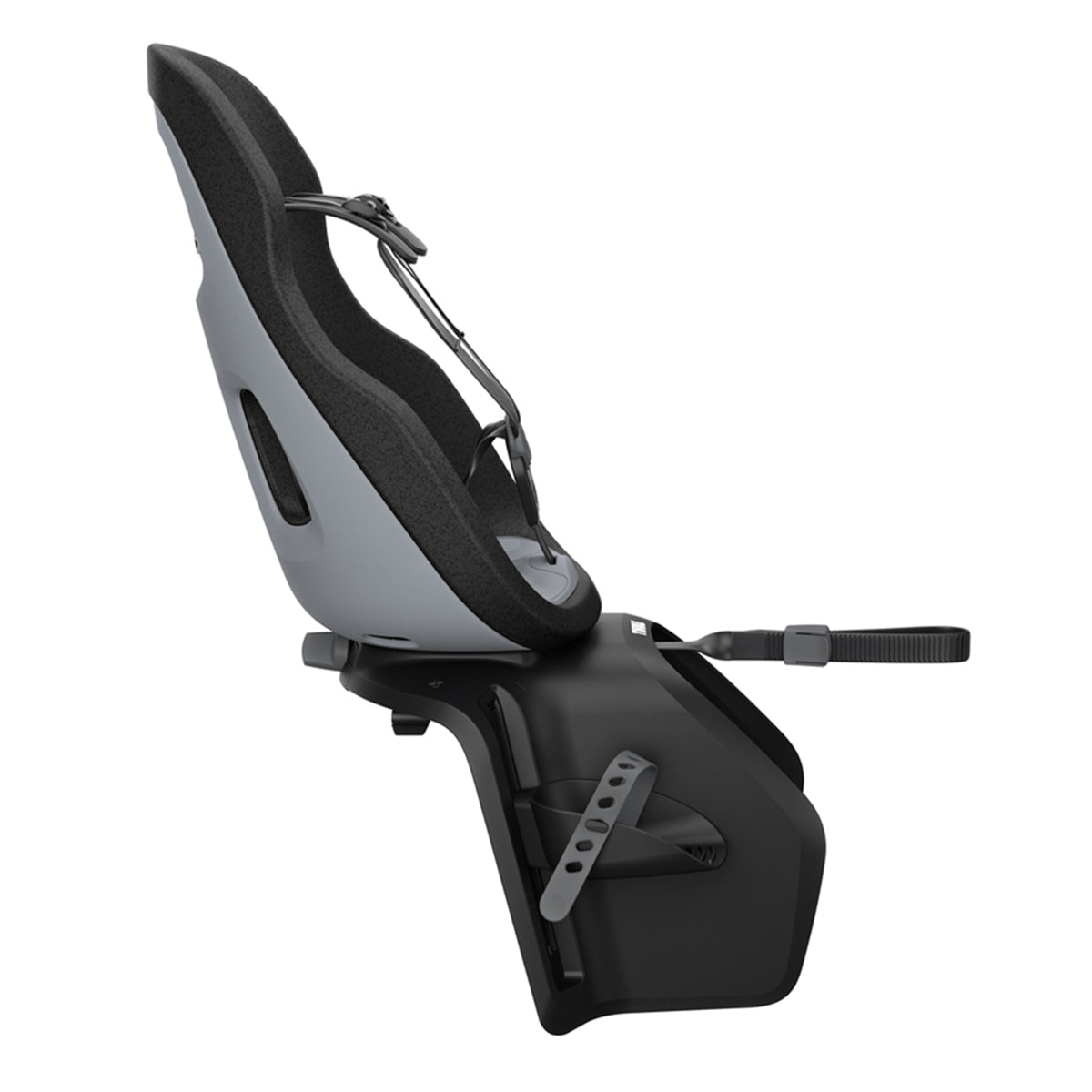 Scaun pentru copii, Thule Yepp Nexxt 2 Maxi Monument Gray Rack mounted, cu montare pe bicicleta in spate