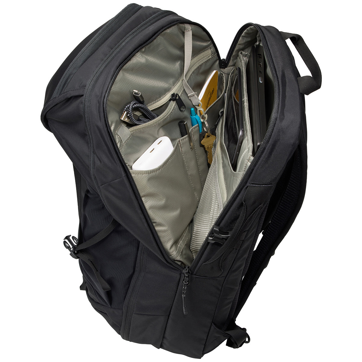 Rucsac urban cu compartiment laptop, Thule, EnRoute, 30L, Black
