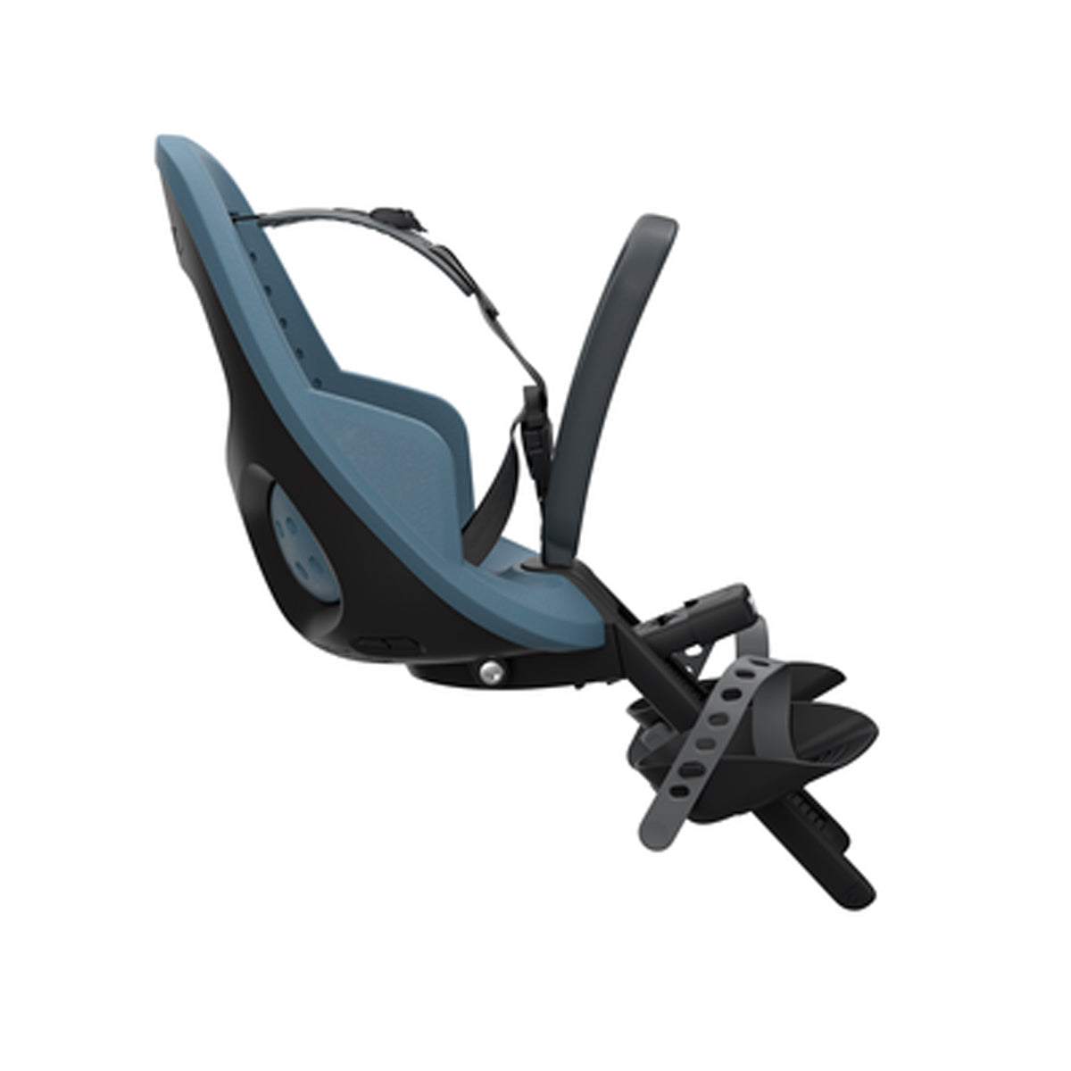 Scaun pentru copii, cu montare pe bicicleta in fata - Thule Yepp 2 Mini Front mounted, Aegean Blue