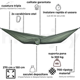 Hamac hikerjoy PRO, Green Army