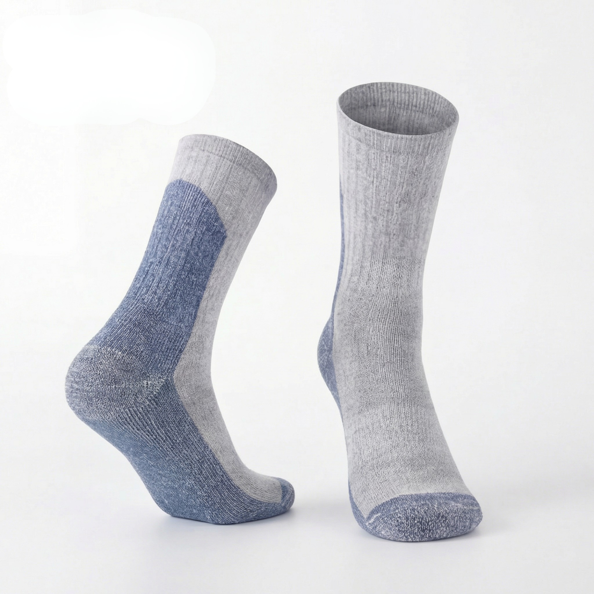 Sosete Hiking din Lana Merino 74.4% – Termoreglare Naturala, Respirabile, Anti-Miros, Intarite cu Nylon, Unisex, Verde,maime M (35 - 38)