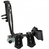 Suport 2 biciclete Peruzzo Siena 669N cu prindere pe carligul de remorcare, Negru