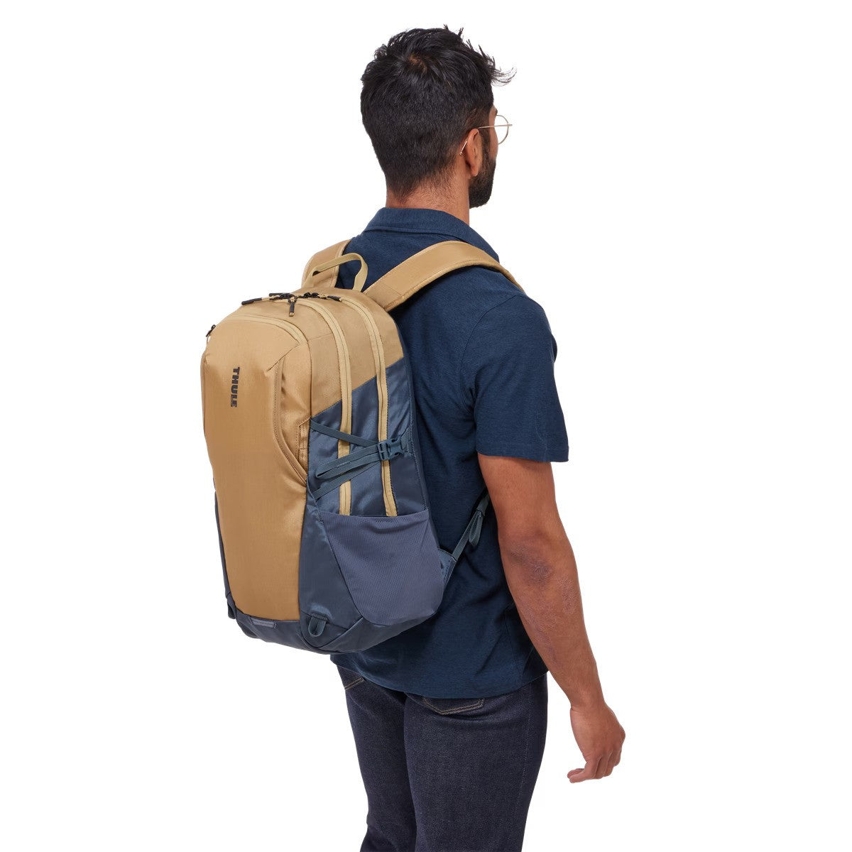 Rucsac urban cu compartiment laptop, Thule, EnRoute, 23L, Fennel Tan/Dark Slate