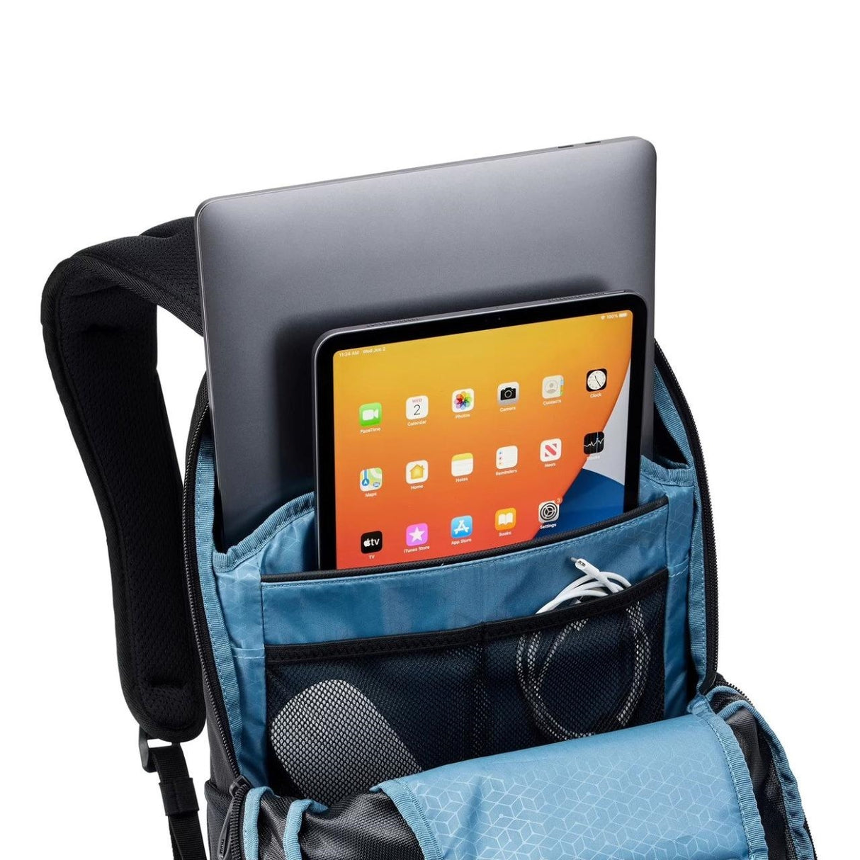 Rucsac urban cu compartiment laptop, Thule, Accent, 20L, Black