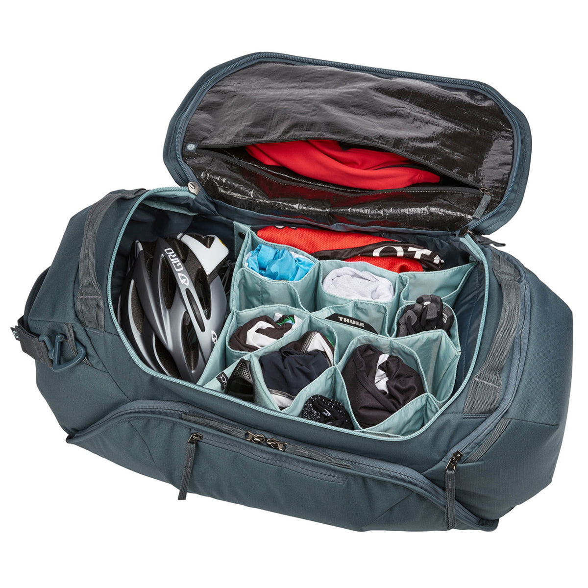 Geanta pentru ciclisti, Thule, RoundTrip Bike Duffel, 55L, Dark Slate