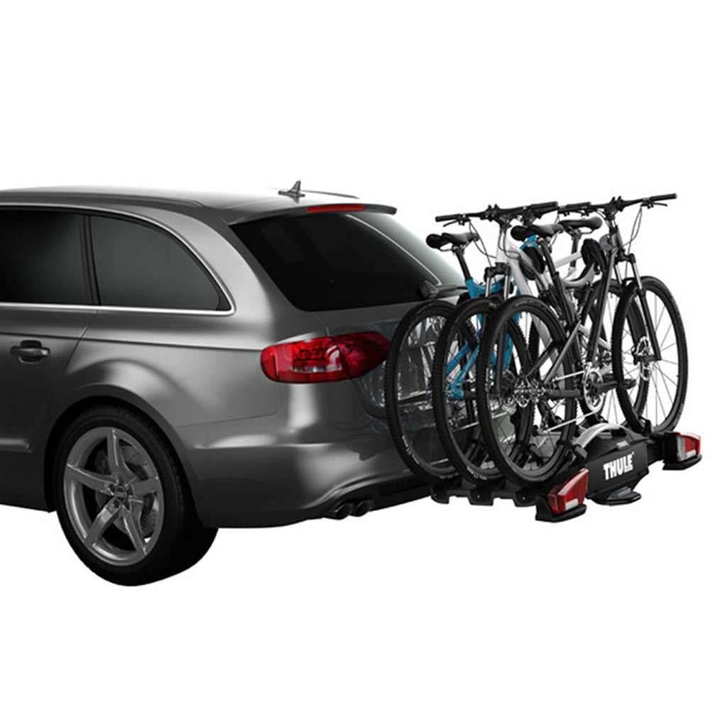 Suport biciclete Thule VeloCompact 926 cu prindere pe carligul de remorcare, pentru 3 biciclete