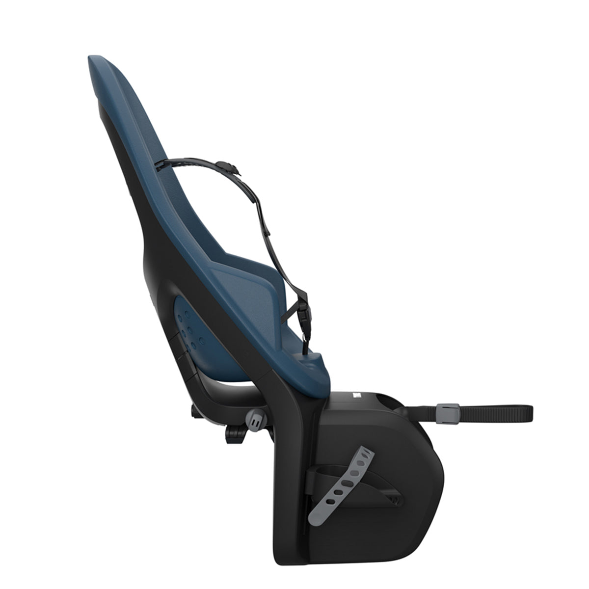 Scaun pentru copii, Thule Yepp 2 Maxi Majolica Blue Rack mounted, cu montare pe bicicleta in spate