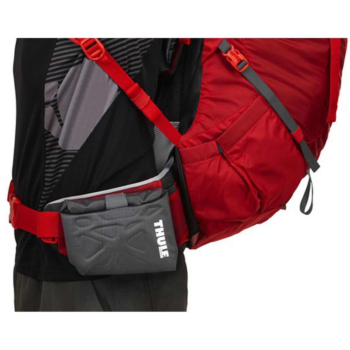 Buzunar atasabil la centura de sold, Thule, VersaClick Rolltop Safezone Pocket, Negru