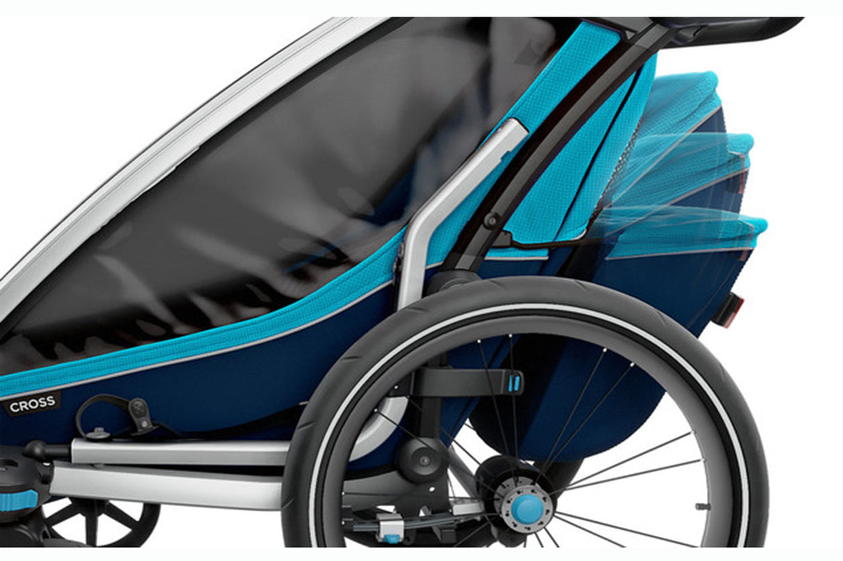 Carucior multisport Thule Chariot Cross 2 - Thule Blue/Poseidon
