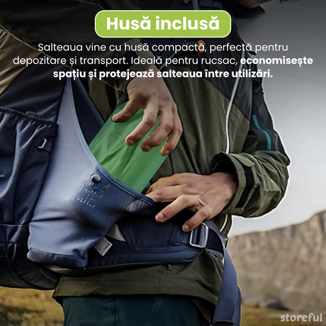 Saltea autogonflabilă - husă de transport