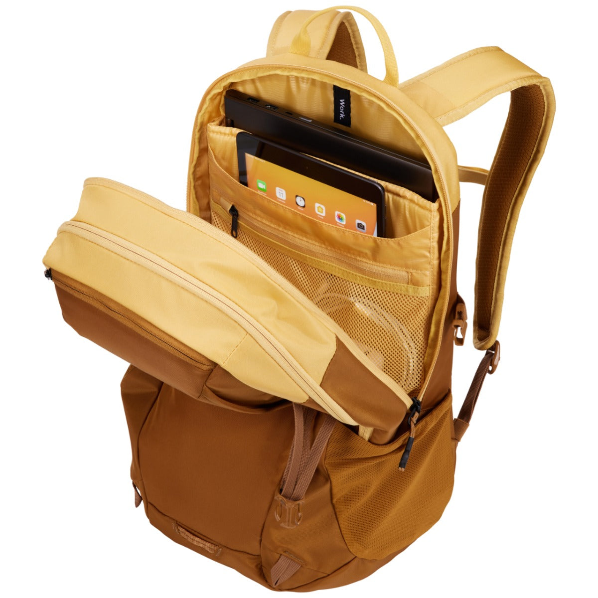Rucsac urban cu compartiment laptop, Thule, EnRoute, 23L, Ochre/Golden
