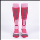 Sosete Ski/snowboard Tehnice 30% Lână  merino"SNOW" - Termice & Ergonomice, (ROZ), marime M (35-38)