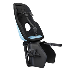 Scaun pentru copii Thule Yepp Nexxt 2 Maxi Aquamarine Blue Rack mounted cu montare pe bicicleta in spate