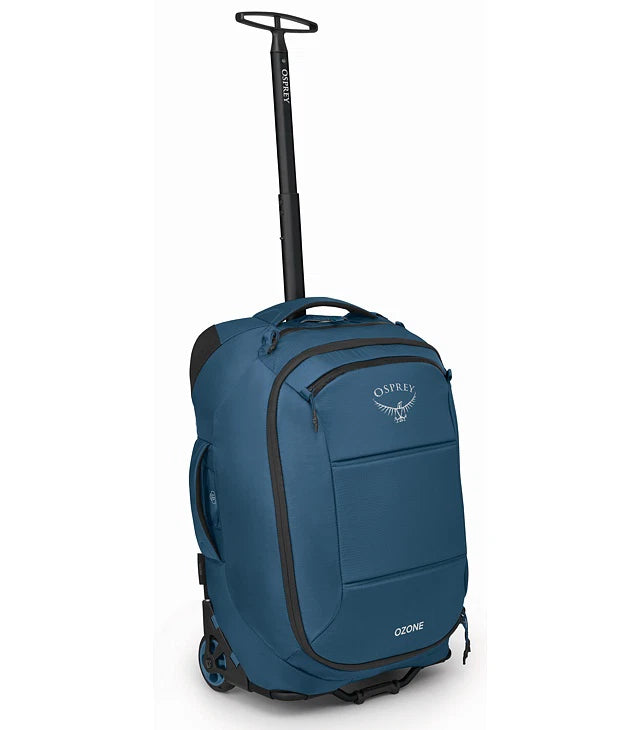 Troler Cabină Osprey Ozone 2-Wheel 40L Albastru – Ultra-Ușor (2kg) & Carry-On