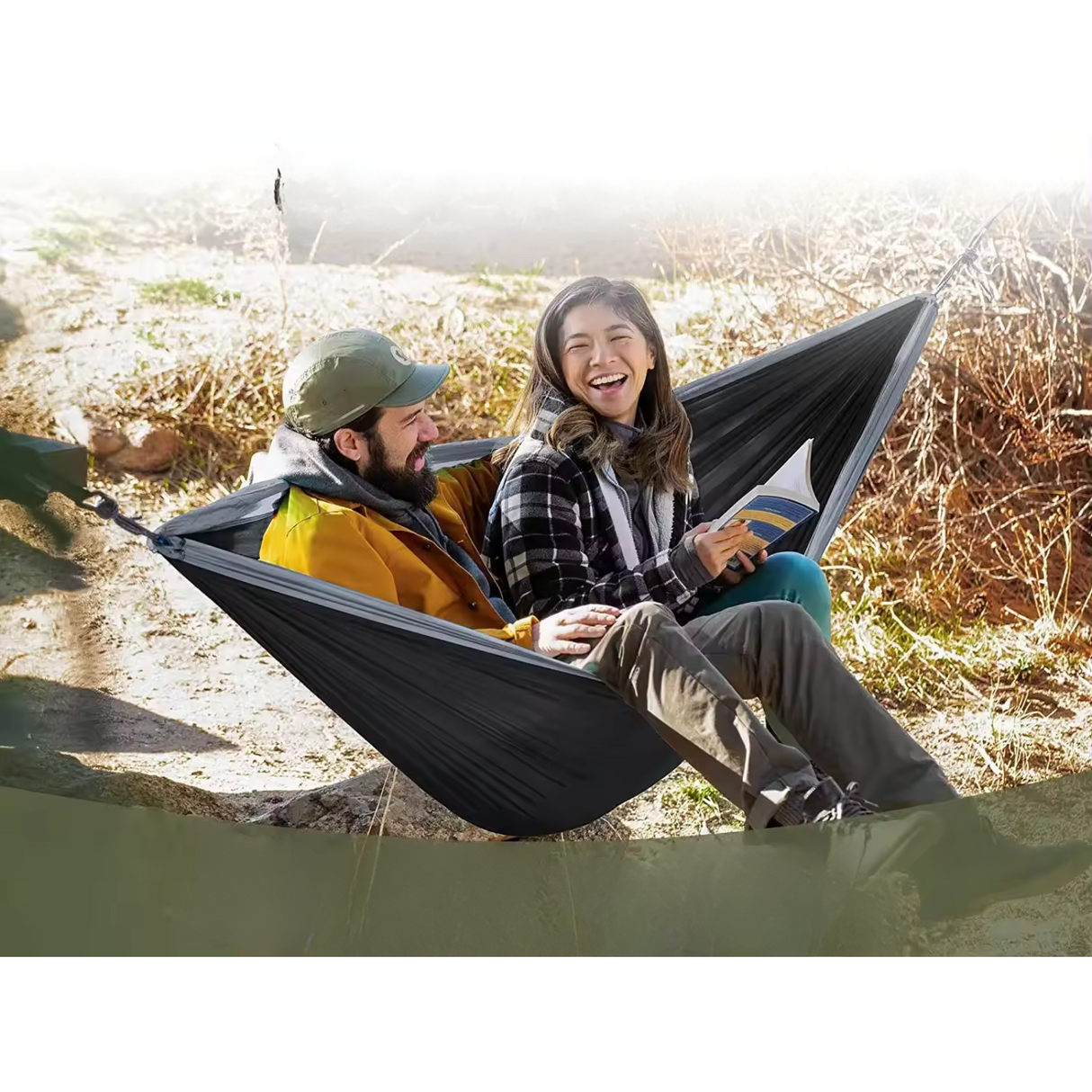 Hamac hikerjoy, black&grey