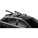 Suport 5 perechi schiuri Thule SnowPack Extender 7325 Negru cu prindere pe bare transversale aluminiu cu profil T