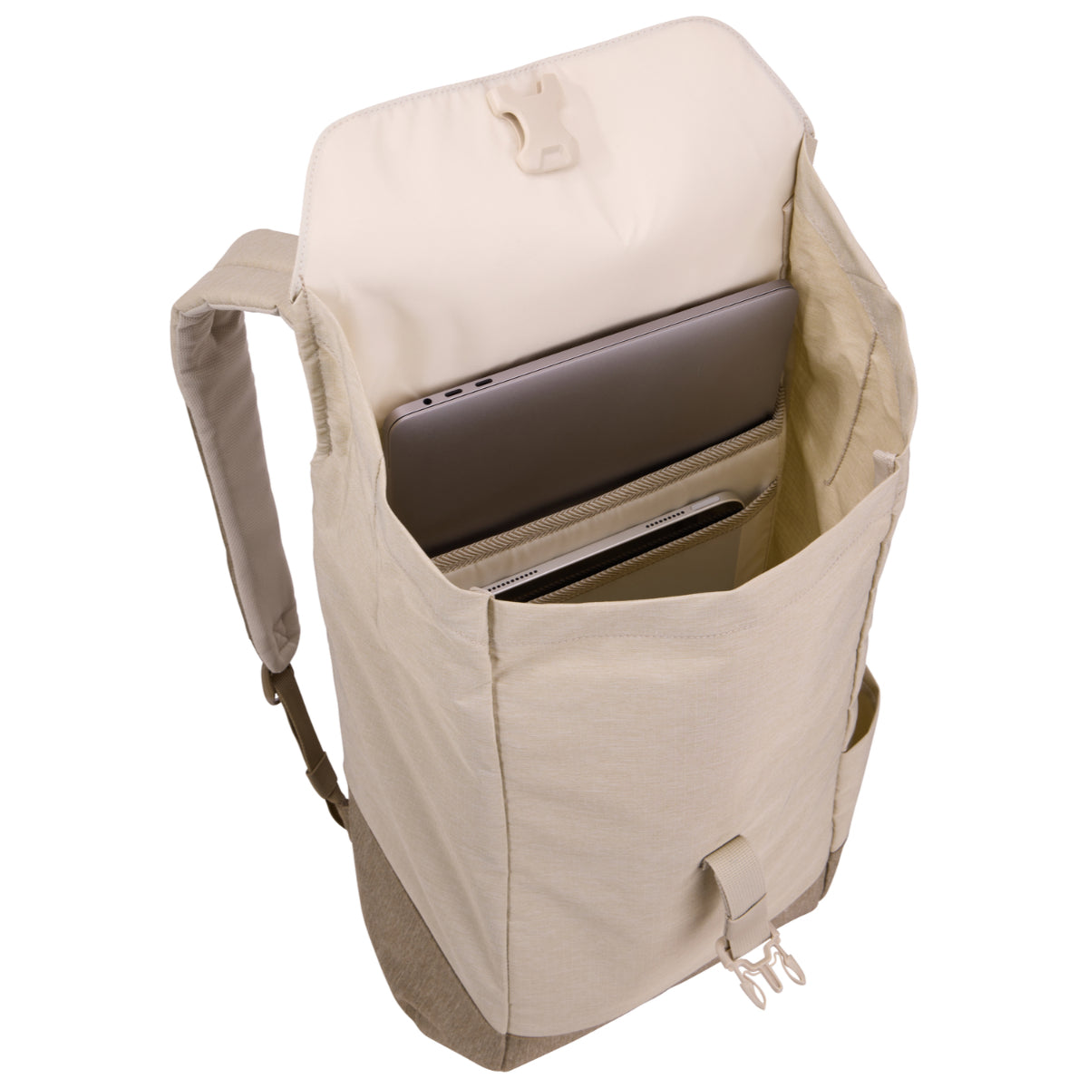 Rucsac urban cu compartiment laptop, Thule, Lithos, 16L, Bej