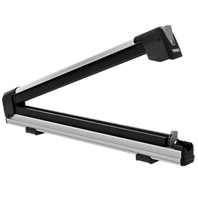 Suport 5 perechi schiuri Thule SnowPack Extender 7325 Gri cu prindere pe bare transversale aluminiu cu profil T