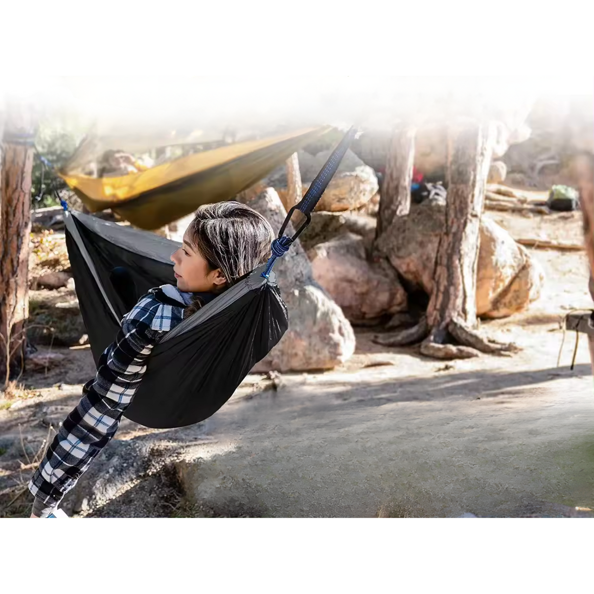 Hamac hikerjoy, black&grey
