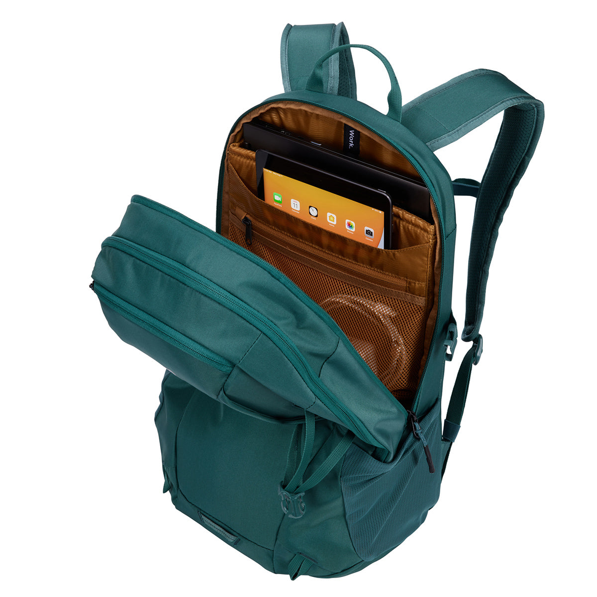 Rucsac urban cu compartiment laptop, Thule, EnRoute Backpack, 23L, Mallard Green
