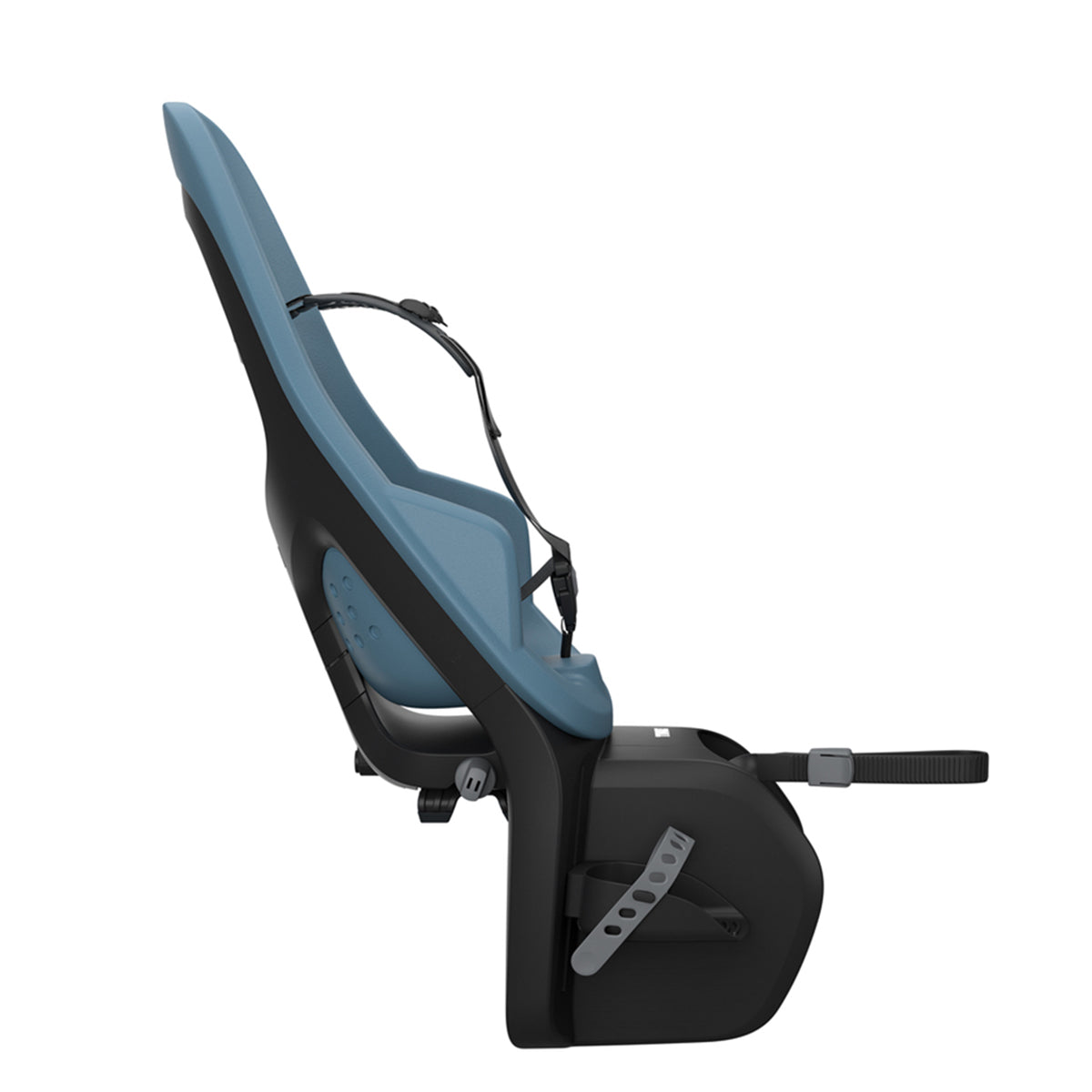 Scaun pentru copii, Thule Yepp 2 Maxi Aegean Blue Rack mounted, cu montare pe bicicleta in spate