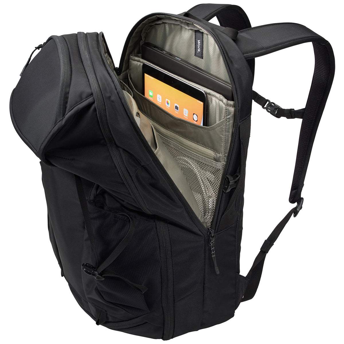 Rucsac urban cu compartiment laptop, Thule, EnRoute, 30L, Black