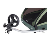 Carucior Chariot Thule Coaster XT Basil Green