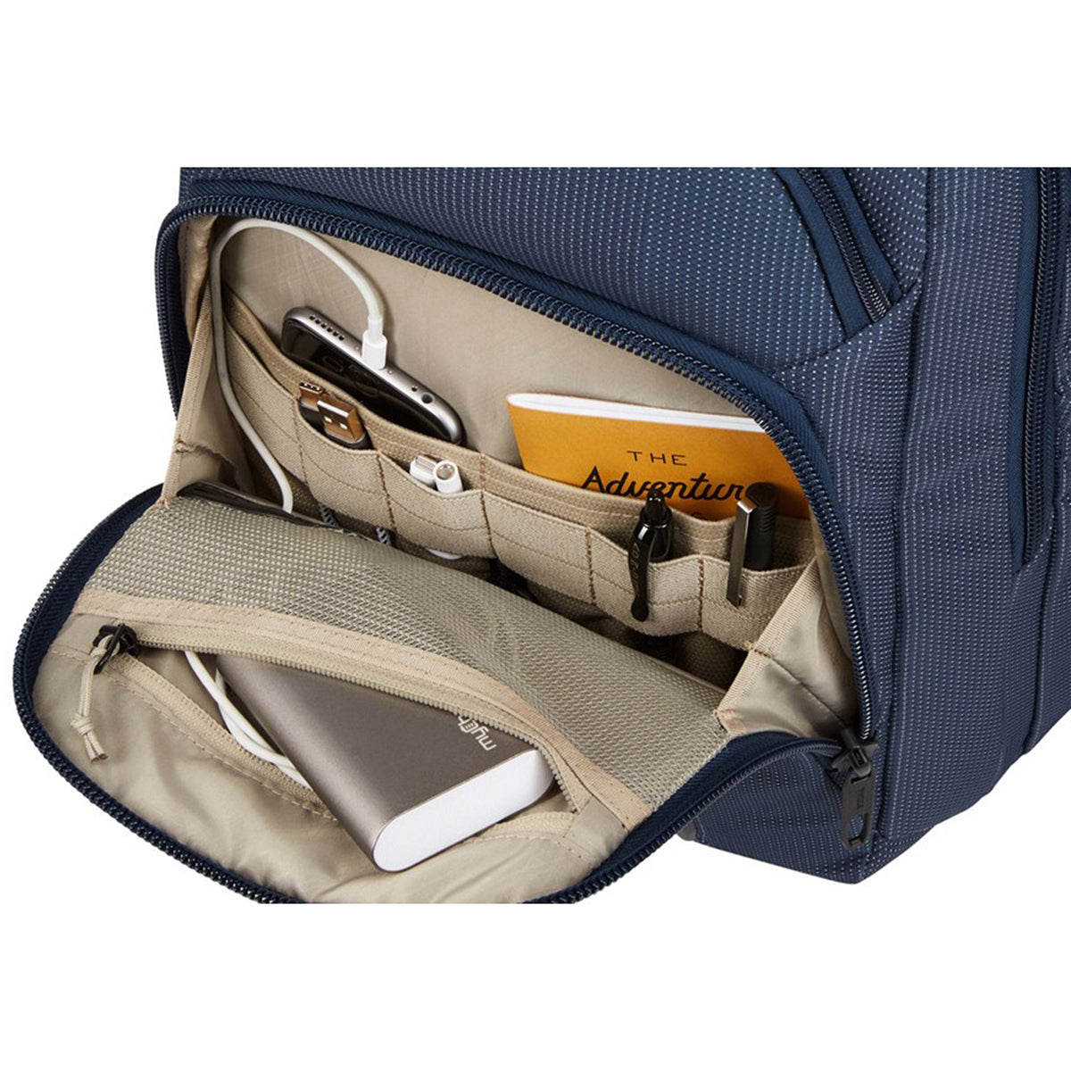 Rucsac urban cu compartiment laptop, Thule, Crossover 2 Backpack, 20L, Dress Blue