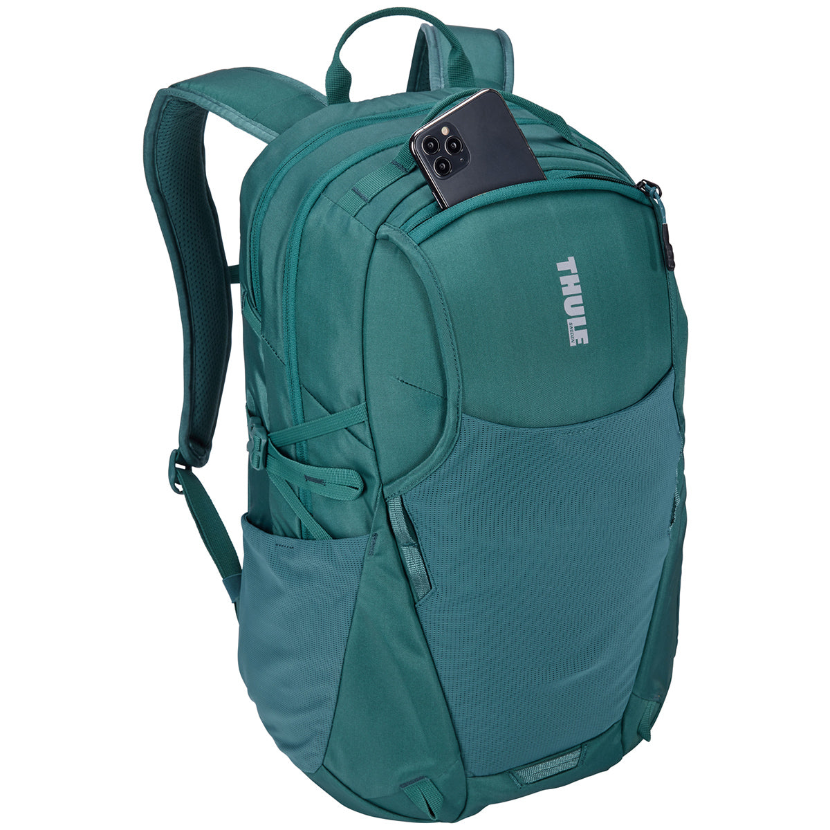 Rucsac urban cu compartiment laptop, Thule, EnRoute Backpack, 26L, Mallard Green