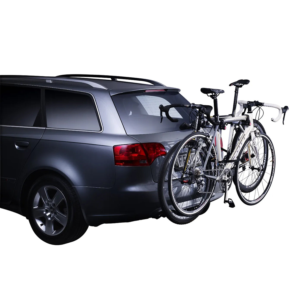 Suport biciclete Thule Xpress 970 cu prindere pe carligul de remorcare pentru 2 biciclete