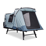Cort auto cu prindere pe carligul de remorcare, Thule, Outset, pentru 3 persoane, Dark slate