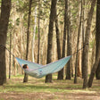 Hamac hikerjoy albastru deschis, nylon parașută 210T, capacitate 225 kg pentru camping