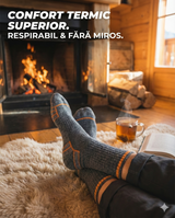 Sosete tehnice de Drumeție Lână Merinos 93% - Termice, Munte & Outdoor