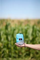 Hamac hikerjoy recycled, albastru cu gri