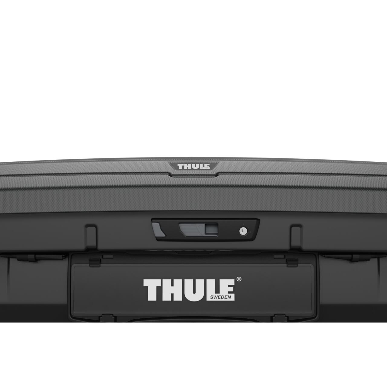 Cutie portbagaj cu montare pe carligul de remorcare Thule Arcos XL