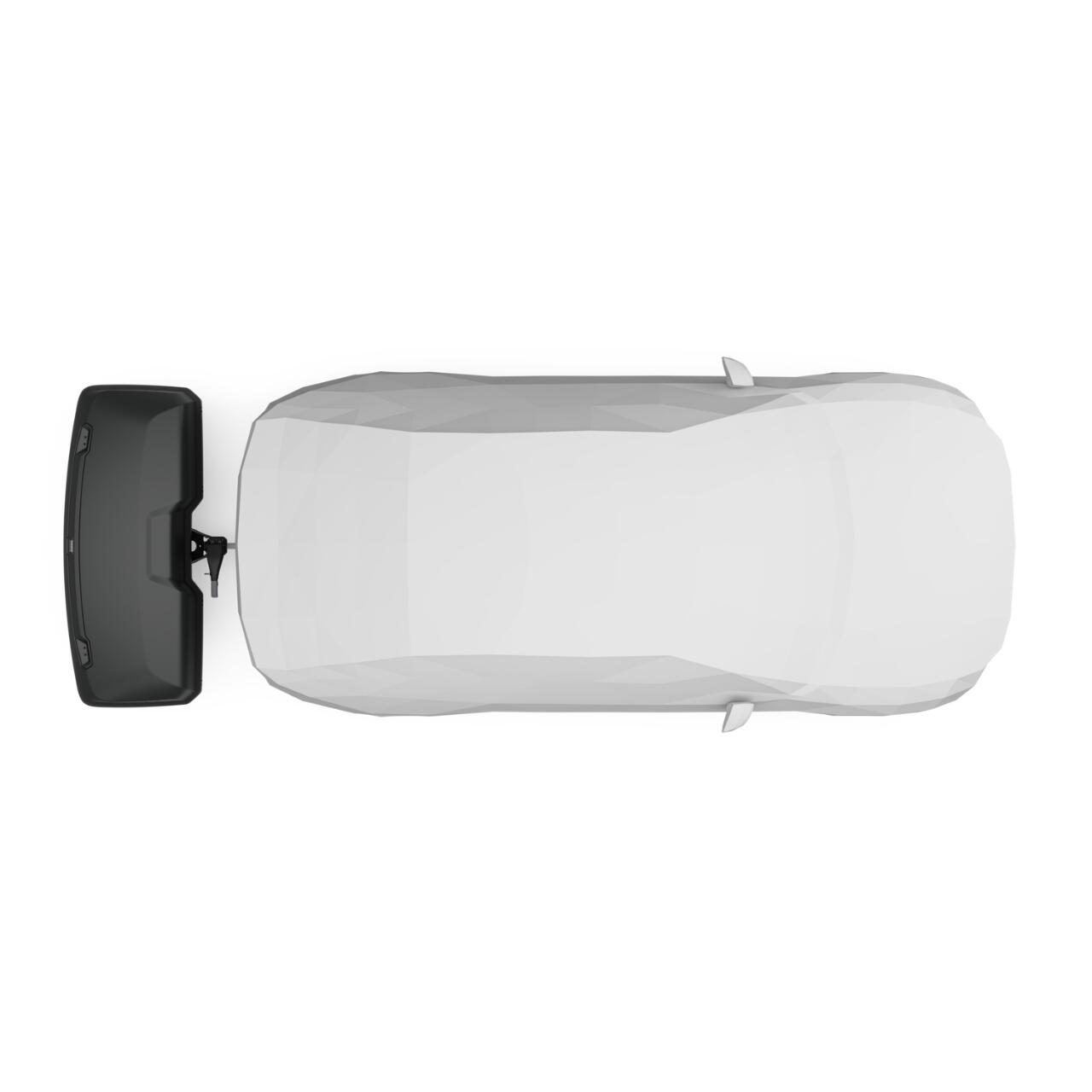 Cutie portbagaj cu montare pe carligul de remorcare Thule Arcos XL