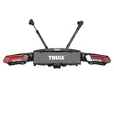 Suport pentru 2 biciclete cu senzori de parcare, Thule Epos ParkSecure 9802100 cu prindere pe carligul de remorcare (13 pini)