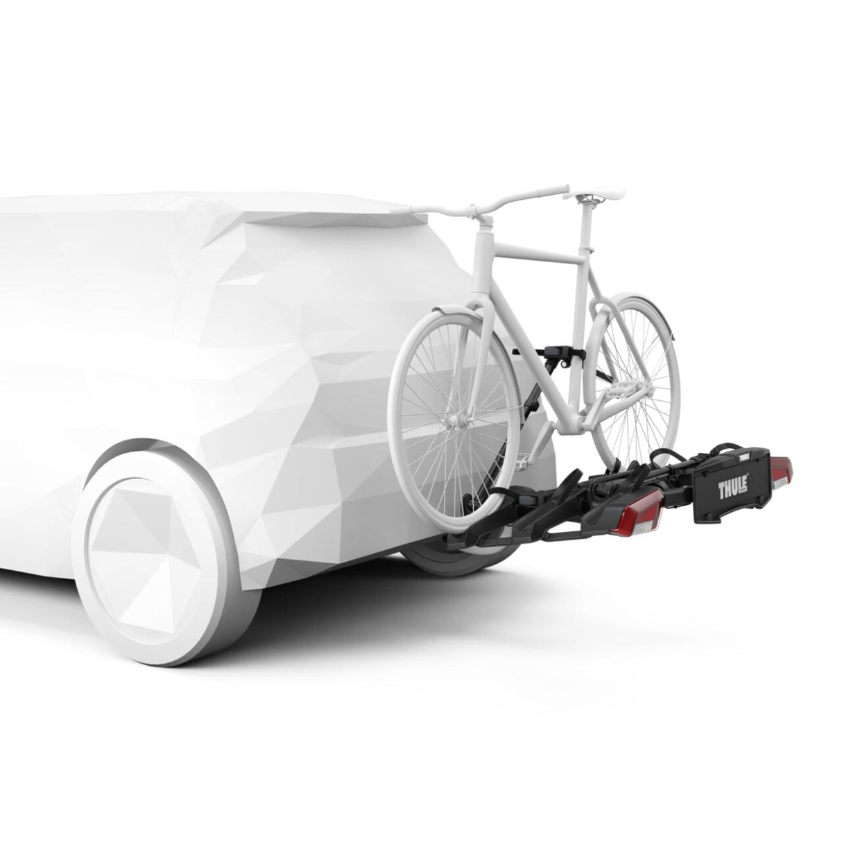 Suport pentru 3 biciclete, Thule VeloLite, cu prindere pe carligul de remorcare