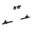 Adaptor pentru a 4-a bicicleta pentru suportul de biciclete Thule WanderWay cu prindere pe haion Negru